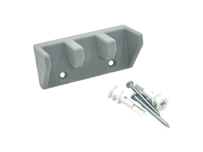 Evolve3D Pistol Magazine Wall Mount, Glock, Springfield, Sig, S&W, Ammo Storage, Grey