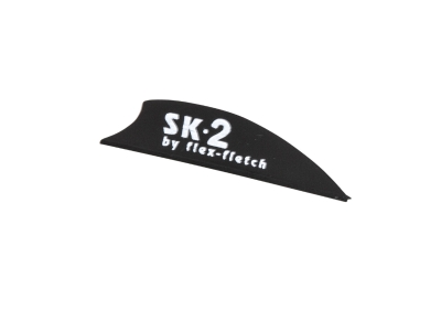 Flex-Fletch SK-2 Hunting and 3D Vane, Black, 39 Count