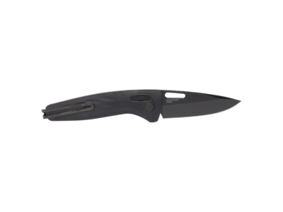 SOG One Zero Xr Black Chrome Presentation Box, Ambidextrous, Spring Assisted