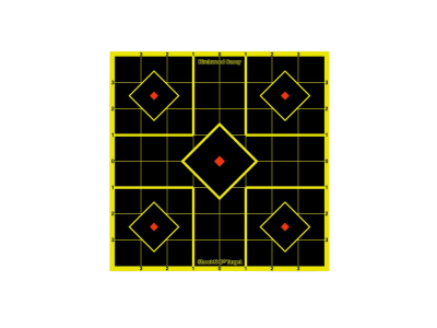 Birchwood  Shoot-N-C Reactive Target 8" 5-Diamond