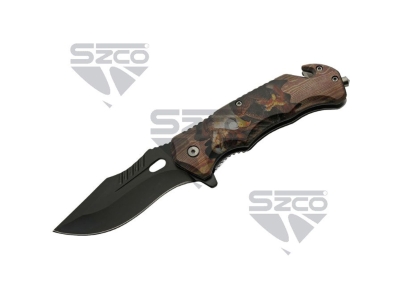 SZCO Eagle Rescue Liner Lock Knife