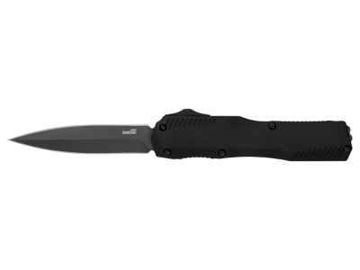 Kershaw 3.45" OTF Spear Point MagnaCut Blade Black Aluminum Handle