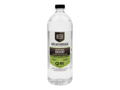 Breakthrough Military-Grade Solvent, 32oz Bottle, Clear