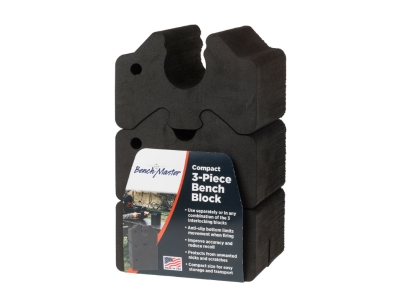 Benchmaster Weapon Rack Adjustable 3 Piece Block - Mini