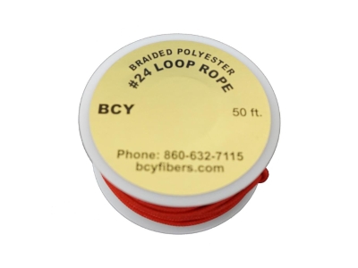 BCY 24 D-Loop Material Red 50 ft.