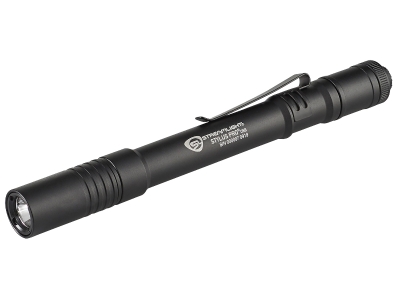 Streamlight Stylus Pro USB PenLight Black Anodized 90/350 Lumens White LED