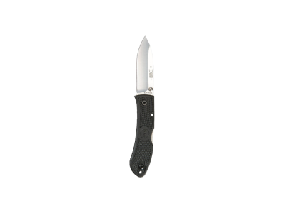 Ka-Bar 3" Folding Drop Point AUS-8A Blade Black Zytel Handle