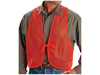 Allen Polyester Mesh Hunting Vest, One Size Fits Most, Blaze Orange