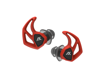 AXIL X30i Earplugs, Blaze Red