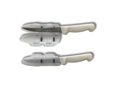 Blade Guard Secure Knife Blade Edge Protection Cover Sheath, Clear