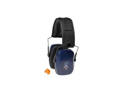 Browning Buckmark III Hearing Protector, Red/White/Blue