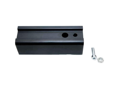 Saris Bike Rack Accessory, Aluminum Hitch Adapter for Hitch Racks, Black