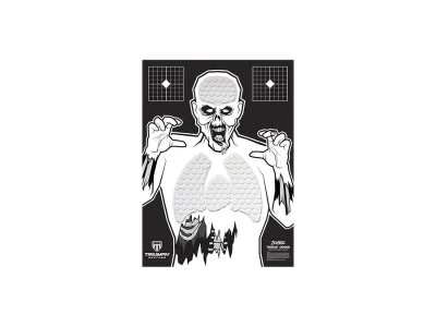 Triumph Systems Threat Down Reactive Splatter Target Zombie Hanging Paper