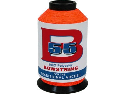 BCY B55 Bowstring Material Fluorescent Orange 1/4 lb.