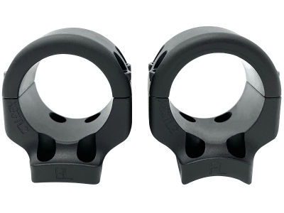 DNZ Scope Mount Ring Combo 2pc 30mm High Tactical, Black