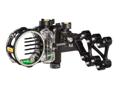 Trophy Ridge React Pro 5 Pin Bow Sight, Black, Right, .010