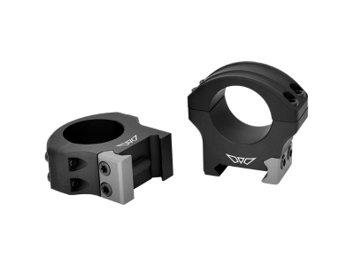 Warne Hyperlite Scope Rings, Matte Black