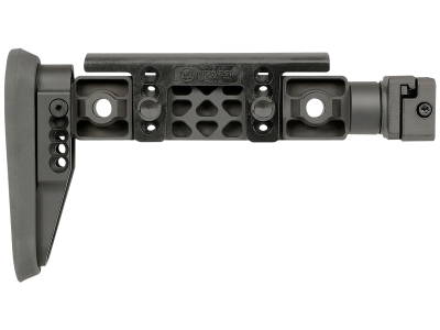 Midwest Side-Folding Stock w/ Adjustable Cheekrest, Picatinny Rail