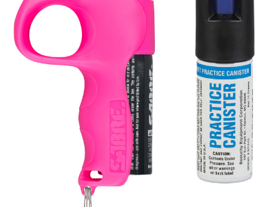 Sabre Quick Grip Pepper Spray, Pink, 0.54 oz