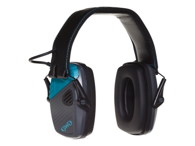 Allen Girls With Guns Shield Low-Profile Electronic Earmuffs, Grey