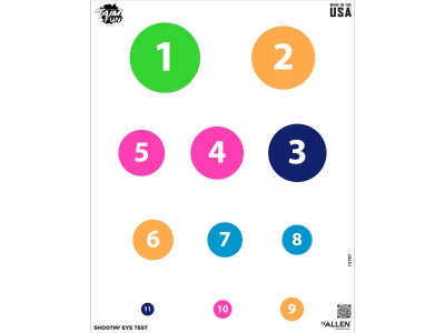 Allen EZ Aim Fun Paper Shooting Targets, 4 Count