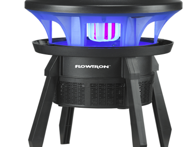 Flowtron Outdoor Bug Trap 120V Power, Fan, LED Lamp, 1-Year Warranty