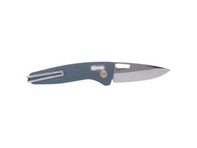 SOG One Zero Xr Smoke Gray Chrome Presentation Box, Grey, Ambidextrous, Spring Assisted