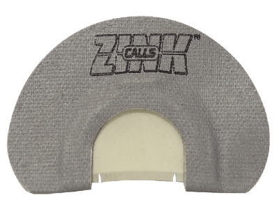 Zink Calls Z-Yelper Double Reed Turkey Sounds Gray Double Cut