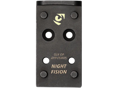 Night Fision  Leupold DeltaPoint Pro Optics Plate for Glock MOS