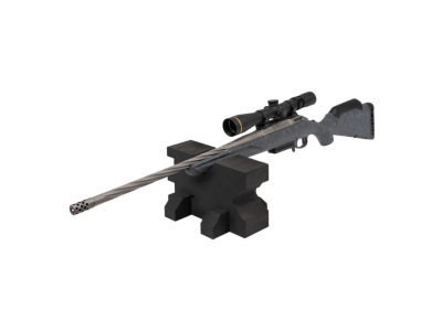 Allen Lite Rest Tall Boy Shooting Rest with Feet, Black