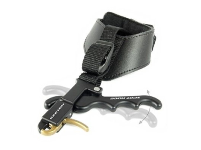 Spot Hogg Keeton Hybrid Release Black Buckle Strap