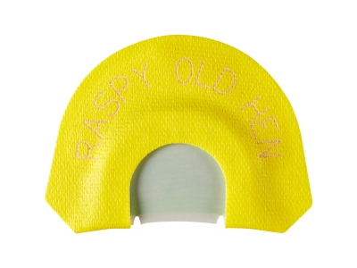 Hunters Specialties Raspy Old Hen Turkey Call, Yellow