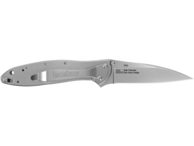 Kershaw 3" 14C28N Drop Point Blade Bead Blasted SS Handle