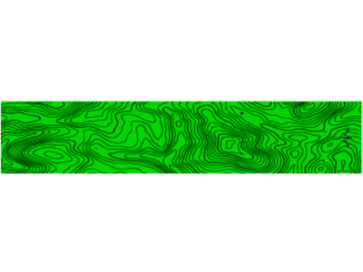 White Water Archery Thin Line Topo Wraps, Neon Green, 15