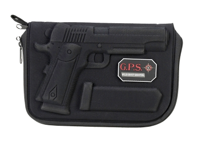 GPS Compression Molded Pistol Case, Black