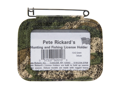 Pete Rickard Hunting License Holder Single Camo