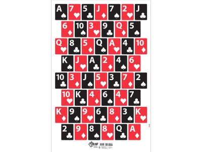 Allen EZ Aim Shooting Target & Backer, White