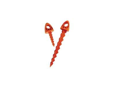 Targettack Orange Polycarbonate Plastic 1"/3", 12