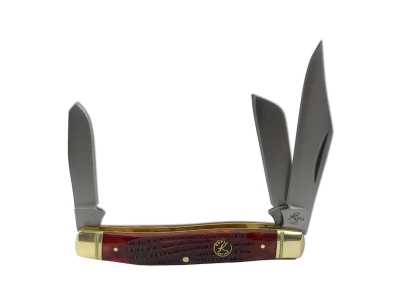 ABKT Tobacco Jigged Bone Stockman