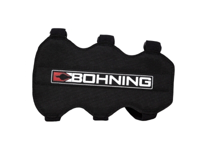 Bohning 3 Strap Armguard Black
