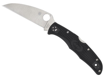 Spyderco 3.78" Wharncliffe VG-10 Blade Black FRN Handle