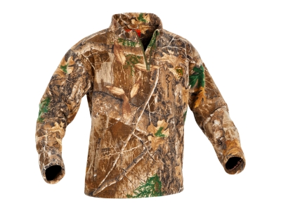 Arctic Shield Heat Echo Sherpa Fleece 1/4 Zip Realtree Edge Medium