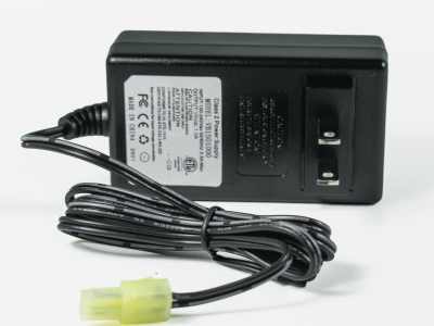 Air Raid Airsoft Wall Smart Charger for 8.4V/9.6V batteries, Black