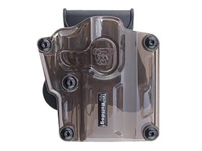 Bulldog OWB Holster Multi Fit Transparent Smoke Right Hand