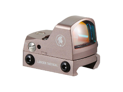 Lancer Tactical Micro Red Dot Sight, Champagne