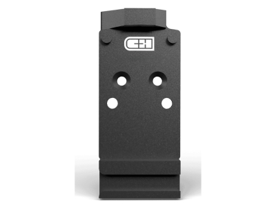 C&H Precision CZ Shadow 2 Black Steel Optics Mounting Base Plate