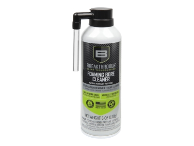 Breakthrough Aerosol Foaming Bore Cleaner, 6oz, Clear