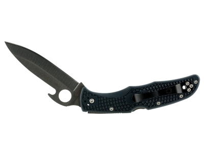 Spyderco 3.81" VG-10 Blade Gray FRN Handle Folding Knife
