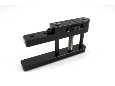 LSP Adjustable Bag Rider Flat Mounted Long Dowel ELR Bottom, Coarse Thread, Hardened