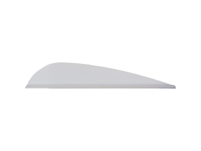 AAE Trad Vanes White 3 in. 50 pk.